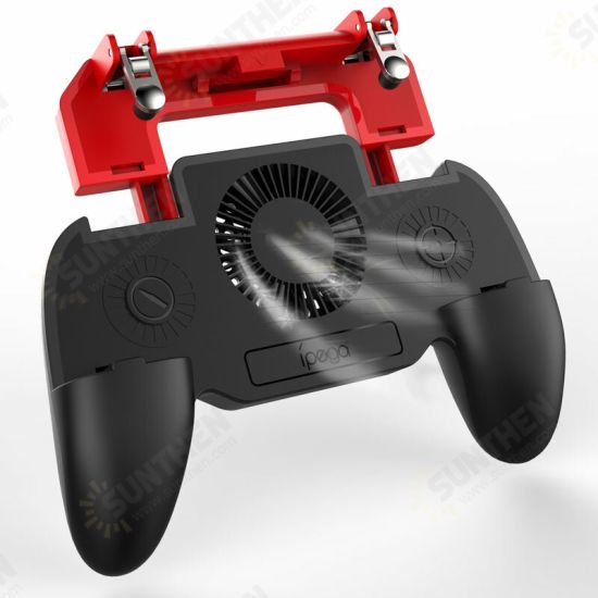 PG-9123 Gamepad Joystick Controller with Cooling Fan for iphone IOS Android Phone