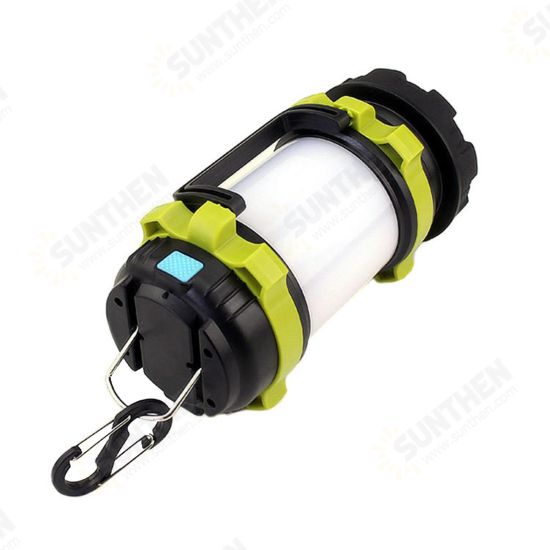 LED Flashlight Camping Light Torch Lantern USB Rechargeable USB Charger Worklight Waterproof