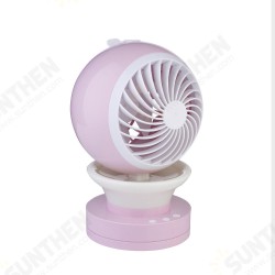 LED luminous spray humidification USB Charging Portable Mini Fan LED luminous spray humidification USB Charging Portable Mini Fan