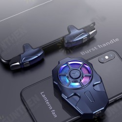 AK03 Multi-function Adjustable Gear Low Noise Moible Phone Shooting PUBG Game Gaming Controller Joystick Trigger Gamepad Cooler with RGB Light AK03 Multi-function Adjustable Gear Low Noise Moible Phone Shooting PUBG Game Gaming Controller Joystick Trigger Gamepad Cooler with RGB Light