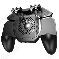 AK88 1200mAh SIX Finger Cooling Fan Gamepad Control Gamepad Controller for PUBG Mobile Game for Android iOS AK88 1200mAh SIX Finger Cooling Fan Gamepad Control Gamepad Controller for PUBG Mobile Game for Android iOS