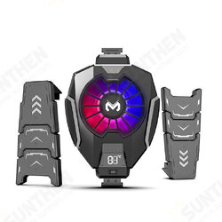 DL05 Tablet Radiator Semiconductor Rapid Cooling Fan USB Gaming Cooler for iPad Devices below 239mm Width