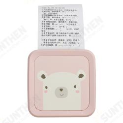 G3 900mAh Mini Portable Wireless bluetooth Pocket Thermal Printer Phone Remote Photo Receipt Printing Learning Assistance