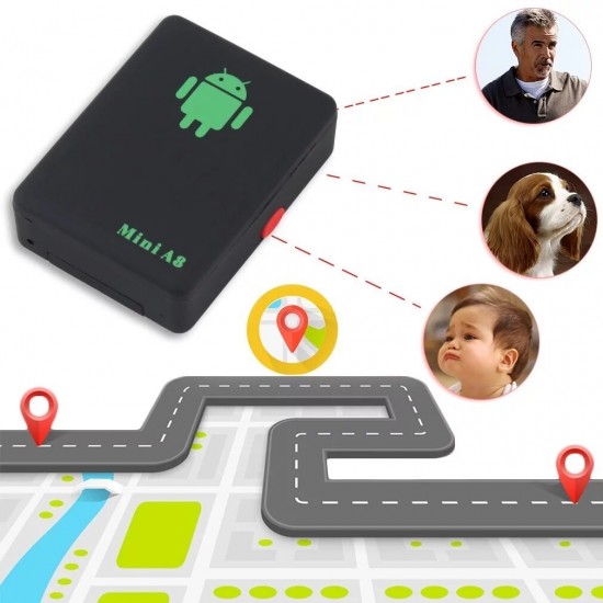 Mini Global A8 GPS Tracker Waterproof Auto Tracker Real-Time GSM/ GPRS/ GPS Tracking Power Tracking Tool For Children Pet Car