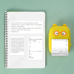 Mini Portable Wireless bluetooth Thermal Printer Phone Remote Photo Wrong Question Printing Learning Assistance Support Android IOS Windows Devices