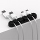 CBS5 Cable Winder Earphone Cable Organizer Wire Storage Silicon Cable Holder Clips For MP3 MP4 Mouse Earphone