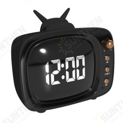 Portable Retro Speaker TV Design Mobile Phone Holder Stand bluetooth Alarm Clock Portable Retro Speaker TV Design Mobile Phone Holder Stand bluetooth Alarm Clock