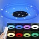 RGB Intelligent LED Audio Light 36cm 110V/220V 36W Smart Control bluetooth WIFI RGB 3D Surround Sound Lights Support Amazon Google and Other Smart Audio