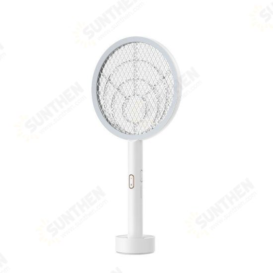 RT-MK05 2-In-1 3000V Mosquito Swatter Killer Racket USB Rechargeable Anti Mosquito Repellent Trap Electric Insect Fly Bug Swatter