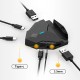 2 Game Adapter Plug Keyboard Mouse Converter for Moblie Phone Game Artifact Android Wired Headset Automatic