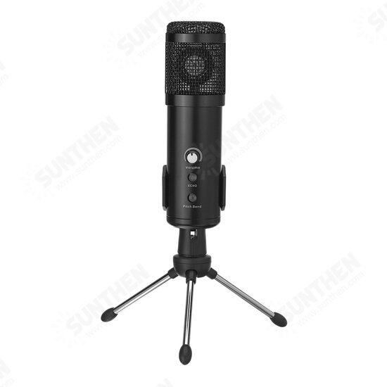 U18-01/03 USB Condenser Recording Microphone Tripod Set