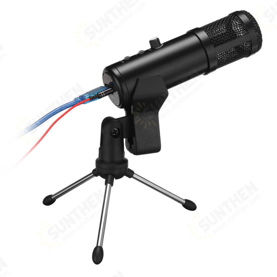 U18-01/03 USB Condenser Recording Microphone Tripod Set