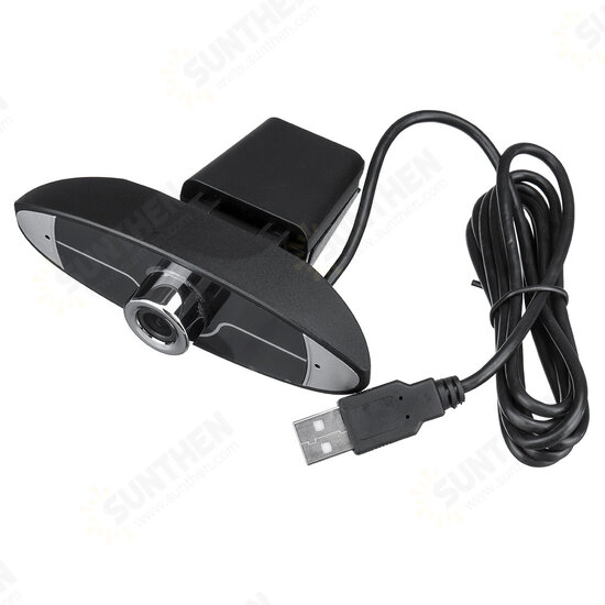 USB 2.0 Webcam Auto Focusing Web Camera Cam with Microphone For Laptop Desktop