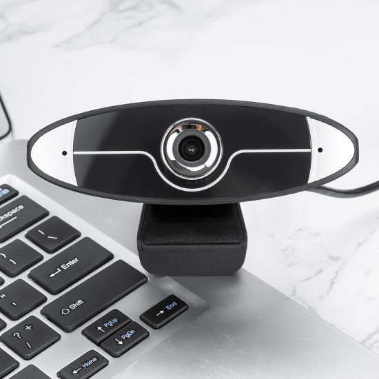 USB 2.0 Webcam Auto Focusing Web Camera Cam with Microphone For Laptop Desktop