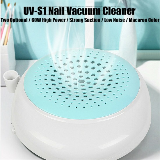 UV-N1 60W Nail Vacuum Cleaner with Aromatherapy Air Freshening Polishing Nail
