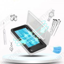UV Sterilizer Box Disinfection Box Phones Wireless Charger Earphone UV Sterilizer Case UV Sterilizer Box Disinfection Box Phones Wireless Charger Earphone UV Sterilizer Case