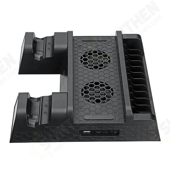 Universal Dual Handle USB Charger + Fan Cooling Base + Disc Bracket for X BOXONE/ SLIM/ X