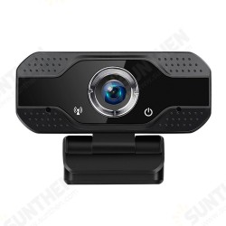 Webcam Auto Focusing Web USB 2.0 Camera Cam w/ Microphone For Macbook PC Laptop Desktop