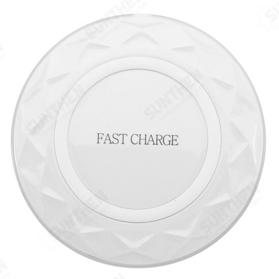 Wireless Fast Charger Thin Charging Pad For iPhone 8/8P iPhone X Samsung S8