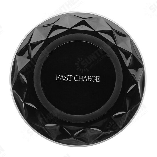 Wireless Fast Charger Thin Charging Pad For iPhone 8/8P iPhone X Samsung S8