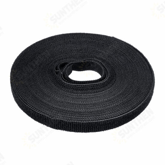 10m Nylon Cable Ties Wrap Ties Fastening Cables Wire Cable Line Holder Winder Clip