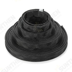 10mm Braided Expandable Auto Wire Cable Sleeving High Density Sheathing 10mm Braided Expandable Auto Wire Cable Sleeving High Density Sheathing