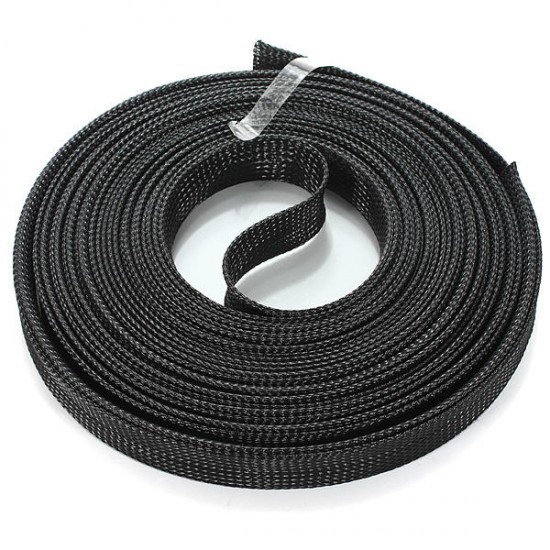 10mm Braided Expandable Auto Wire Cable Sleeving High Density Sheathing