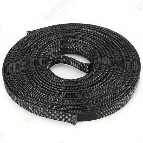 12mm Braided Expandable Sheathing Auto Wire Cable Gland Sleeving