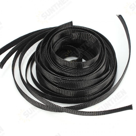 12mm Braided Expandable Sheathing Auto Wire Cable Gland Sleeving