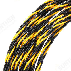 15M 5mm Spiral Cable Puller Conduit Snake Cable Rodder Fish Tape Wire Guide 15M 5mm Spiral Cable Puller Conduit Snake Cable Rodder Fish Tape Wire Guide