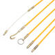 15Pcs 30FT Fiberglass Running Cable Wire Kit Coaxial Electrical Cable Installing Rods Tool