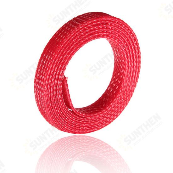 1M 8mm Braided Expandable Wire Gland Sleeving High Density Sheathing