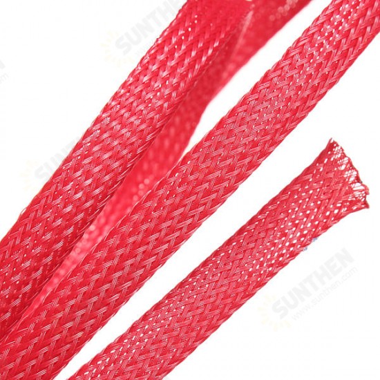 1M 8mm Braided Expandable Wire Gland Sleeving High Density Sheathing