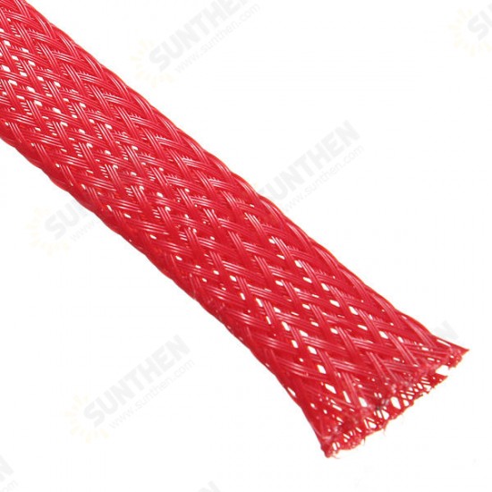 1M 8mm Braided Expandable Wire Gland Sleeving High Density Sheathing