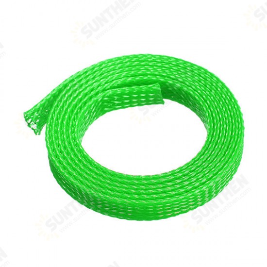 1M 8mm Braided Expandable Wire Gland Sleeving High Density Sheathing