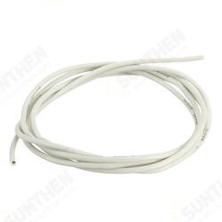 20AWG Flexible Silicone Wire Cable Soft High Temperature Tinned Copper White 1/3/5/10M 20AWG Flexible Silicone Wire Cable Soft High Temperature Tinned Copper White 1/3/5/10M
