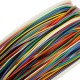 2Pcs 250M 8-Wire Colored Insulated P/N B-30-1000 30AWG Wire Wrapping Cable Wrap Reel