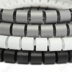2m Cable Tidy Wire Organising Tool Kit Spiral Wrap Home Office Workshop Garage 2m Cable Tidy Wire Organising Tool Kit Spiral Wrap Home Office Workshop Garage