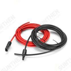 33A 1/2/3/5M 2.5mm2 14AWG Eternal 5.3mm Solar Panel Extension Cable Wire MC4 Connector Copper Wire Solar PV Cable 33A 1/2/3/5M 2.5mm2 14AWG Eternal 5.3mm Solar Panel Extension Cable Wire MC4 Connector Copper Wire Solar PV Cable