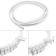 3M Flexible Ceiling Curtain Track Bendable Window Rod Rail Straight Curve Shower