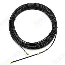 3mm 15m Cable Push Puller Conduit Snake Cable Fish Tape Wire Guide DIY Fiber Optic Cable Puller 3mm 15m Cable Push Puller Conduit Snake Cable Fish Tape Wire Guide DIY Fiber Optic Cable Puller