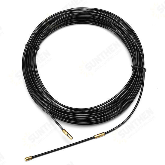 3mm 15m Cable Push Puller Conduit Snake Cable Fish Tape Wire Guide DIY Fiber Optic Cable Puller