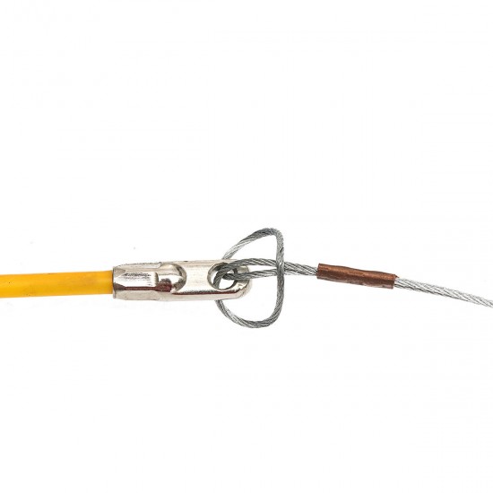 45m/60m/70m Fiberglass Cable Puller Fish Tape Reel Conduit Ducting Rodder Pulling Puller