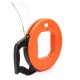 45m/60m/75m Fiberglass Cable Puller Fish Tape Reel Conduit Ducting Rodder Pulling Puller