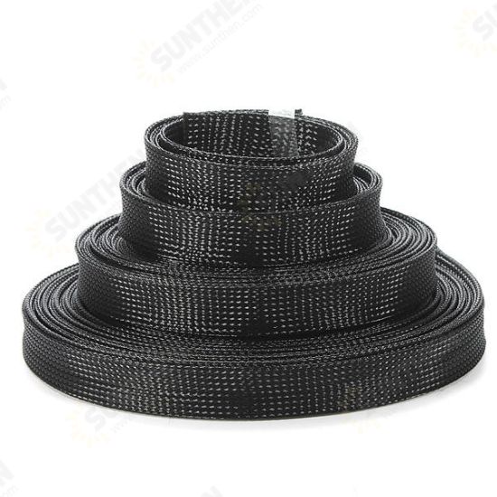 4mm Braided Expandable Auto Wire Cable Sleeving High Density Sheathing