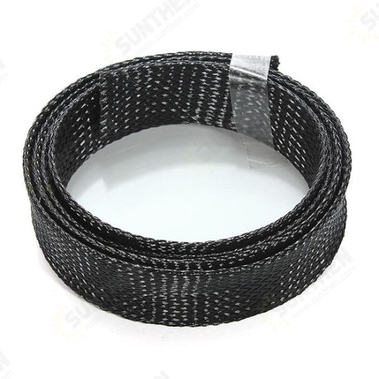 4mm Braided Expandable Auto Wire Cable Sleeving High Density Sheathing