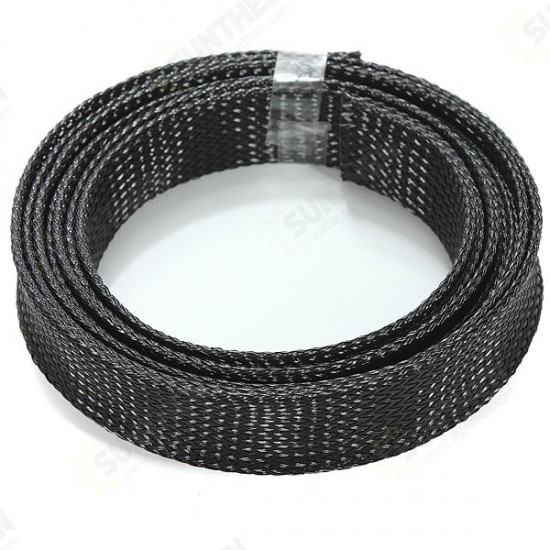 4mm Braided Expandable Auto Wire Cable Sleeving High Density Sheathing