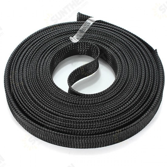 4mm Braided Expandable Auto Wire Cable Sleeving High Density Sheathing