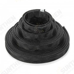 4mm Braided Expandable Auto Wire Cable Sleeving High Density Sheathing 4mm Braided Expandable Auto Wire Cable Sleeving High Density Sheathing