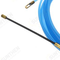 4mm Durable Cable Puller Fiberglass Wire Cable Puller Electrical Tool Fish Tape 5m to 40m Length 4mm Durable Cable Puller Fiberglass Wire Cable Puller Electrical Tool Fish Tape 5m to 40m Length